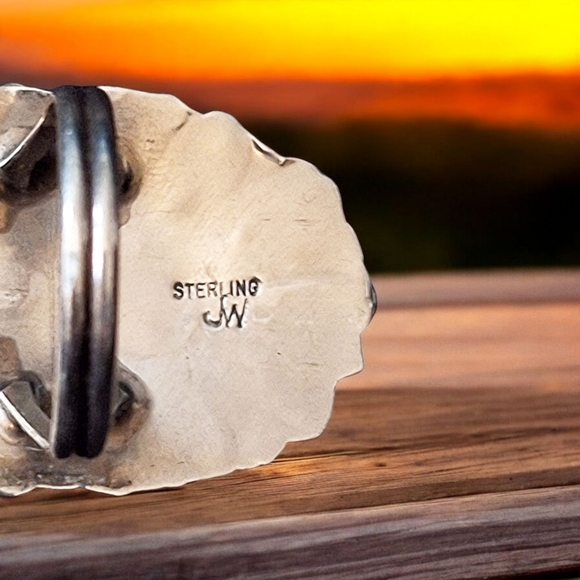 ✨️OOAK! JULIANA WILLIAMS RARE! Multi Semiprecious Stone and Sterling Silver Ring - Picture 10 of 17